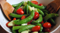 Snap Pea and Cucumber Salad