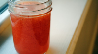 Peach and Strawberry Soda