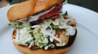 Baja Chicken and Slaw Sandwiches