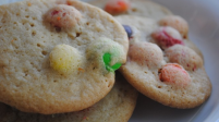 Old-School M&M Cookies