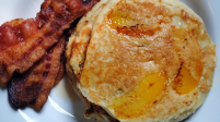 Peach Buttermilk Pancakes